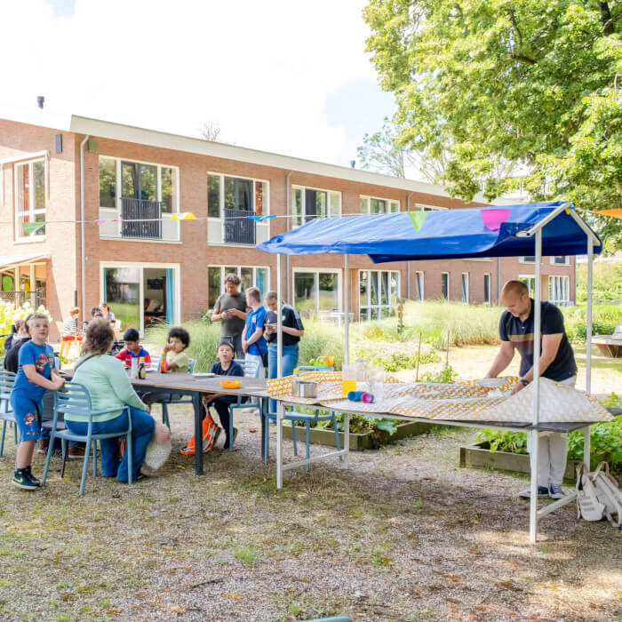 Pannenkoeken eten 1